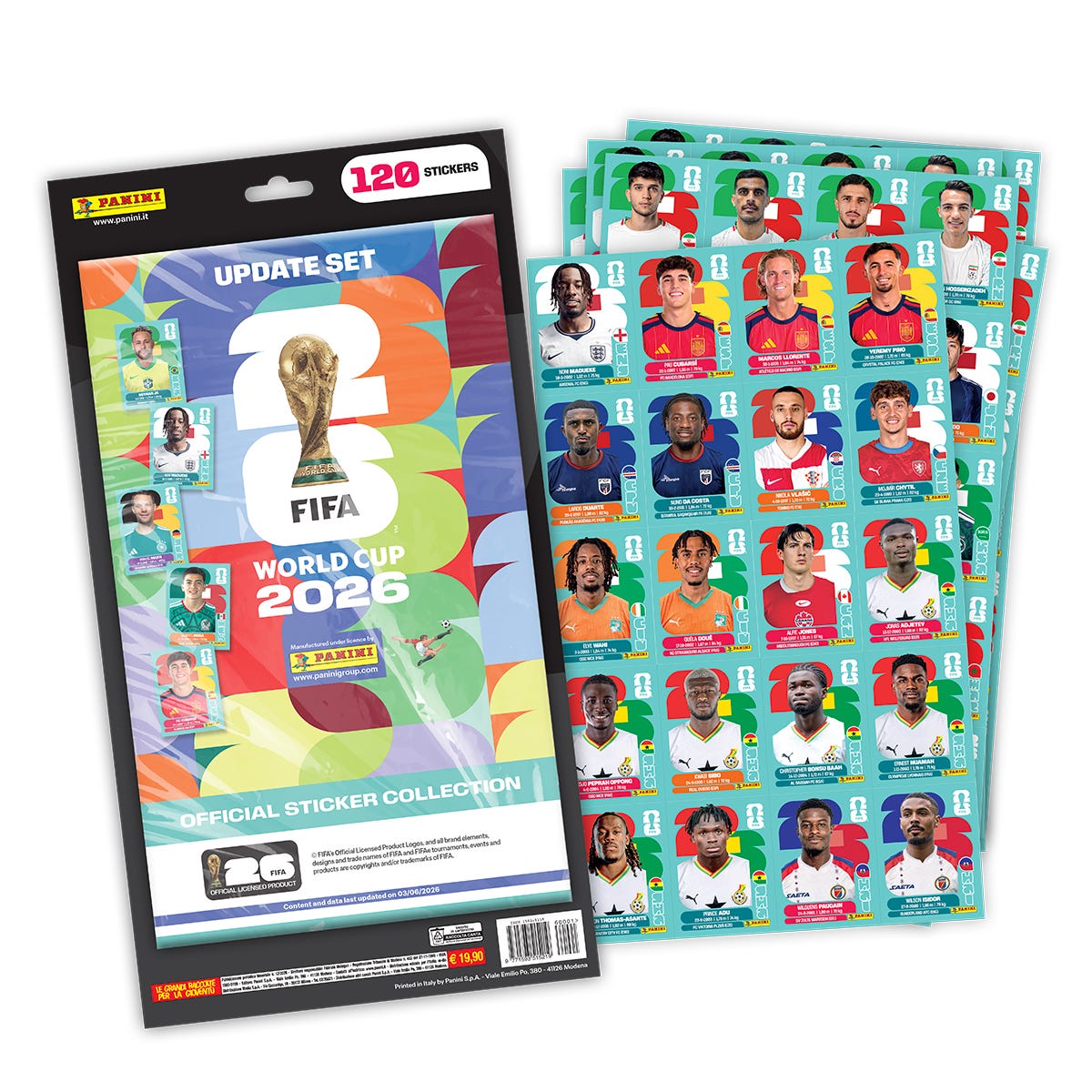 FIFA World Cup 2026™ Official Sticker Collection – Update Set Panini