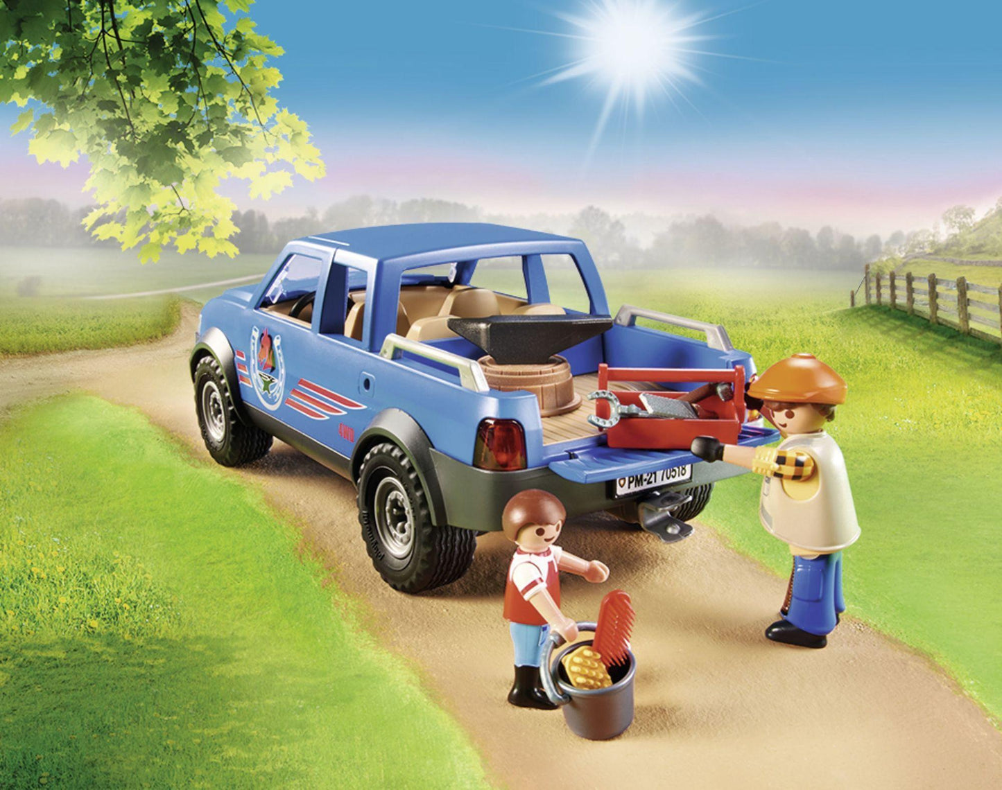 PLAYMOBIL Country – Maréchal-Ferrant Mobile (Réf. 70518)