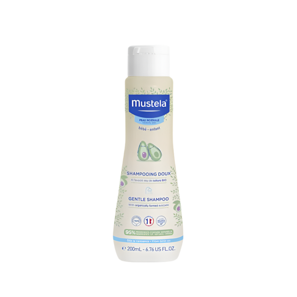 Shampoing Doux Bébé à l'Avocat BIO (200 ml) - Mustela