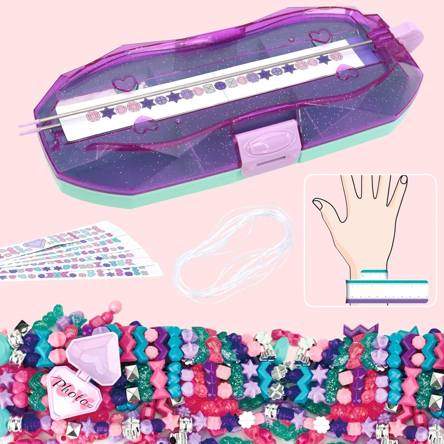 Kit de Création de Bracelets Magiques - 15 Pièces