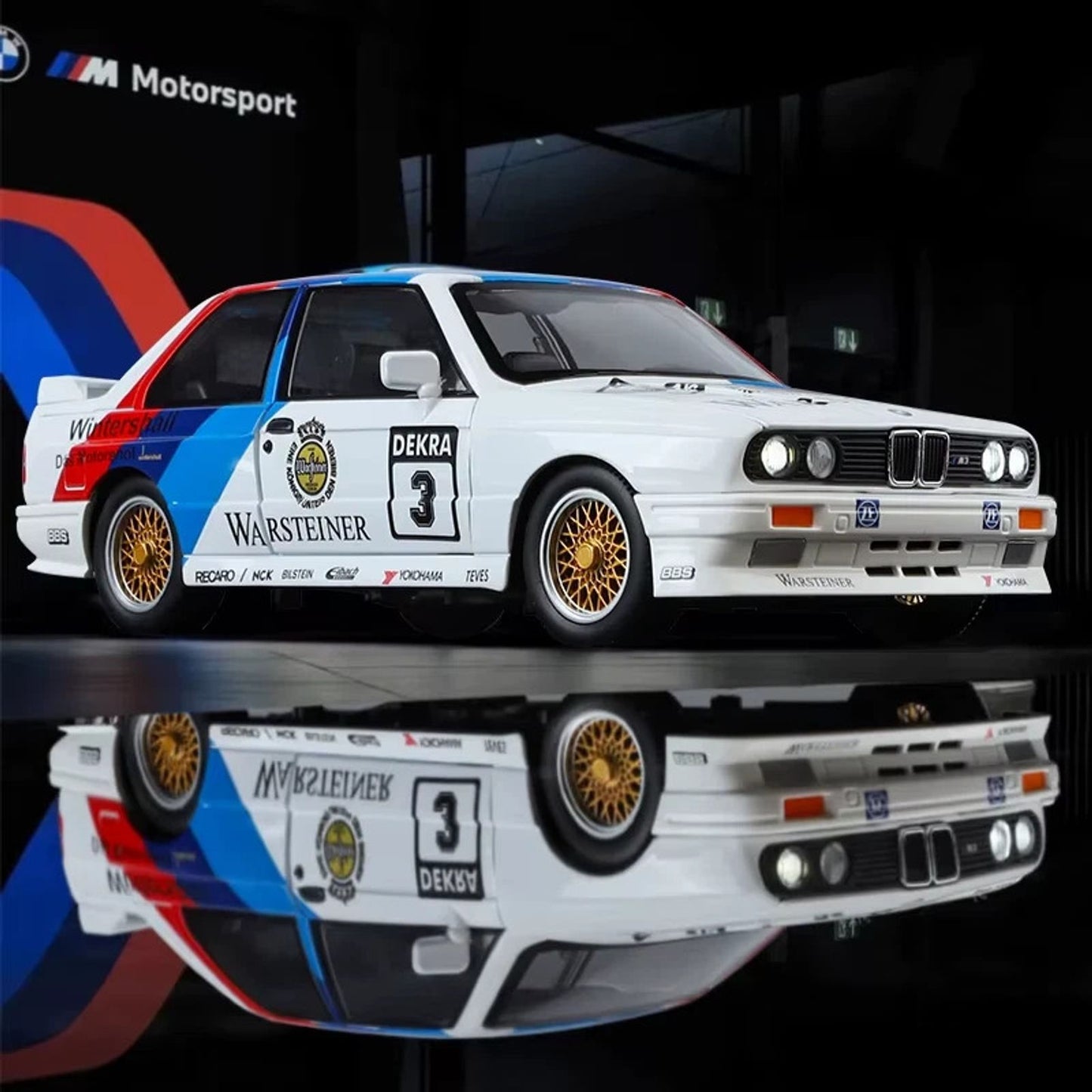 Modèle réduit BMW M3 E30 - Échelle 1:24