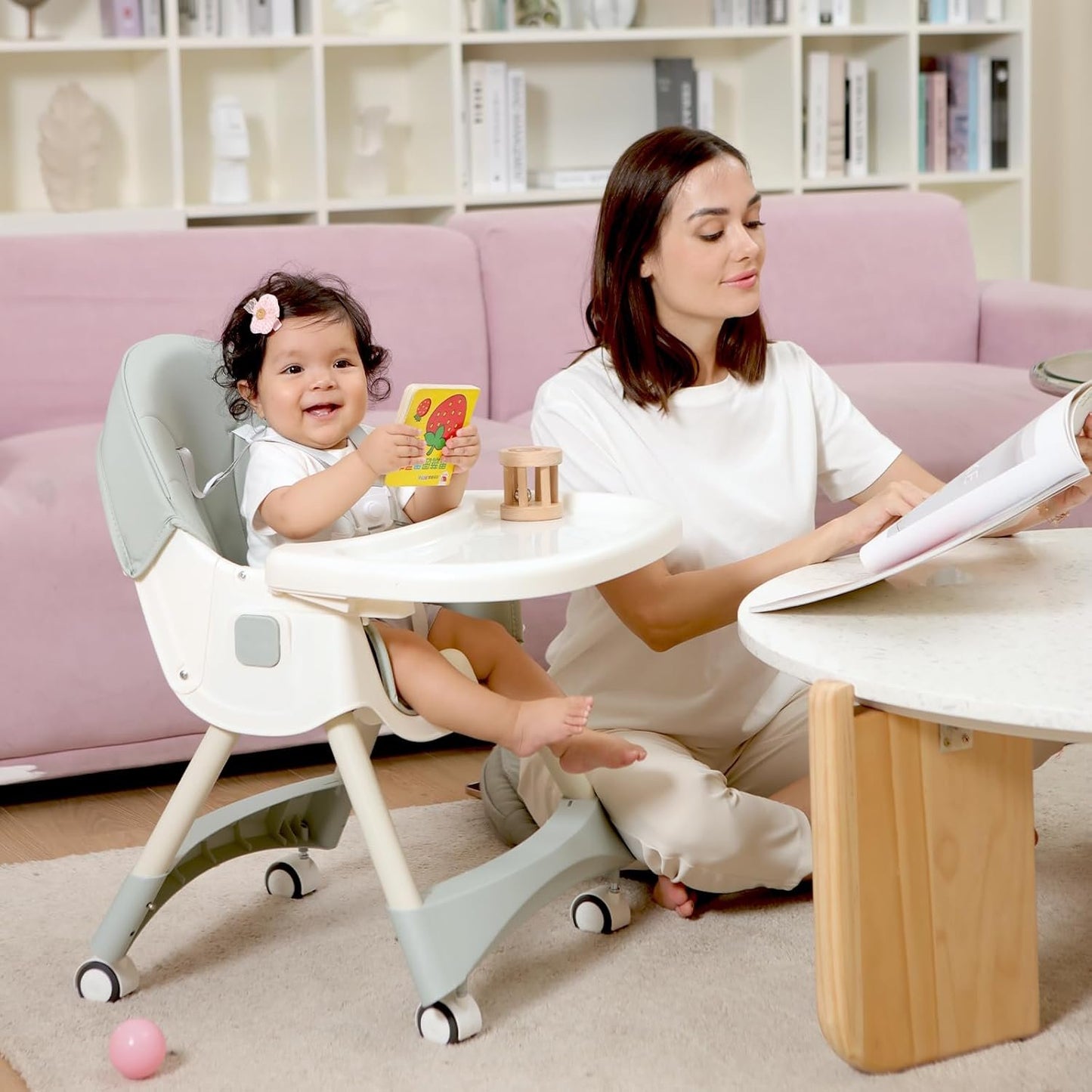 Chaise Haute Évolutive