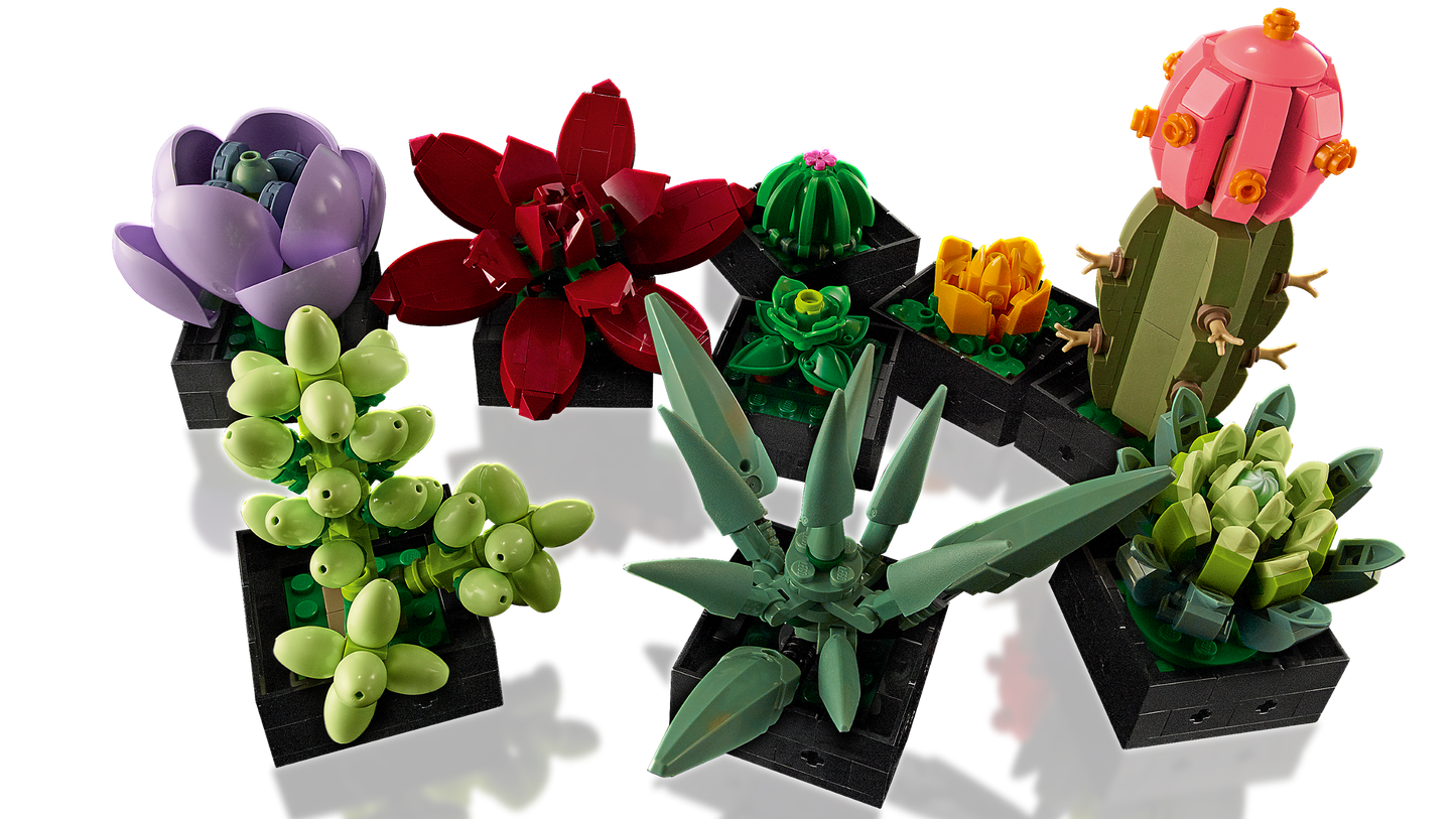 LEGO® Les Succulentes – Collection Botanique