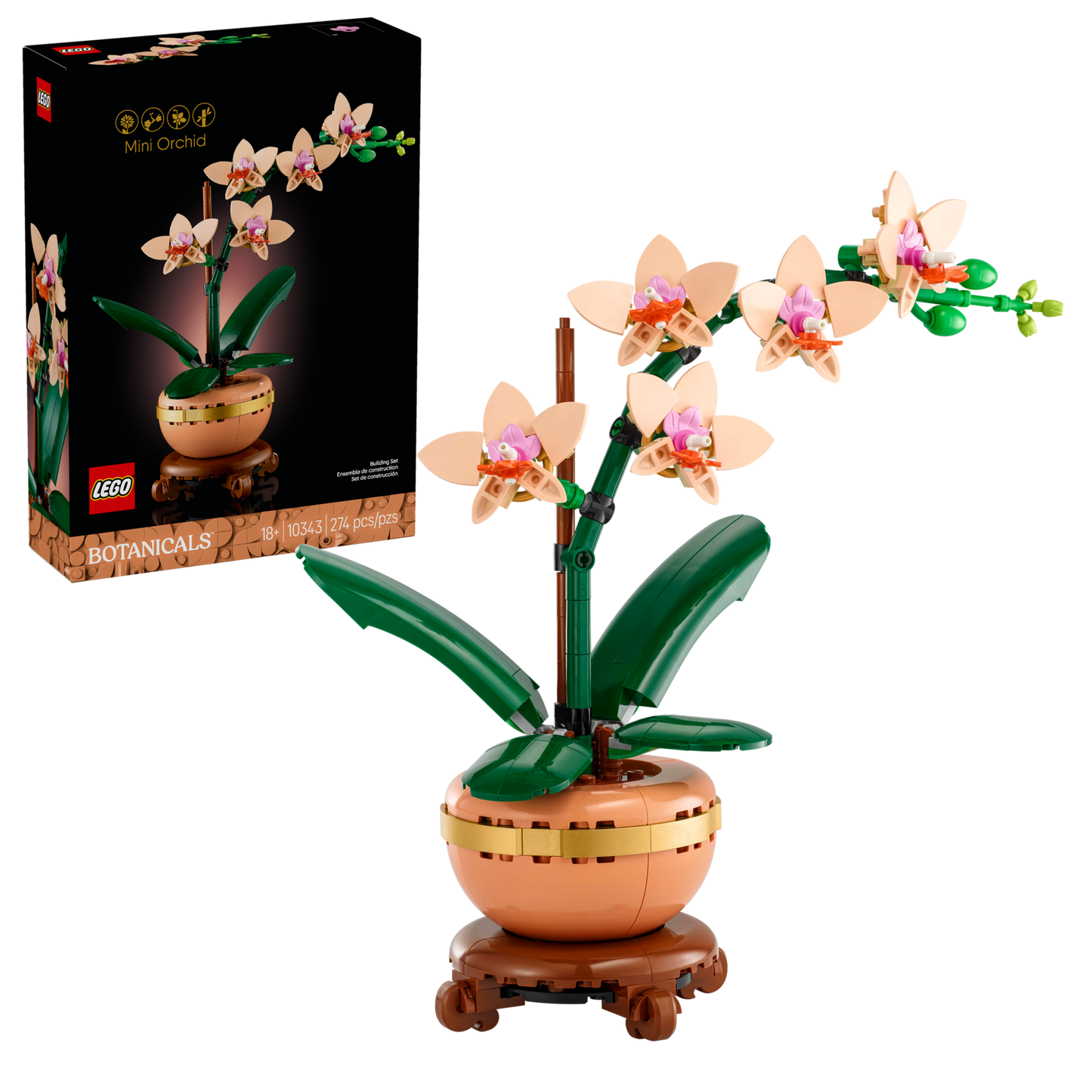 LEGO® Botanique – L’Orchidée Miniature