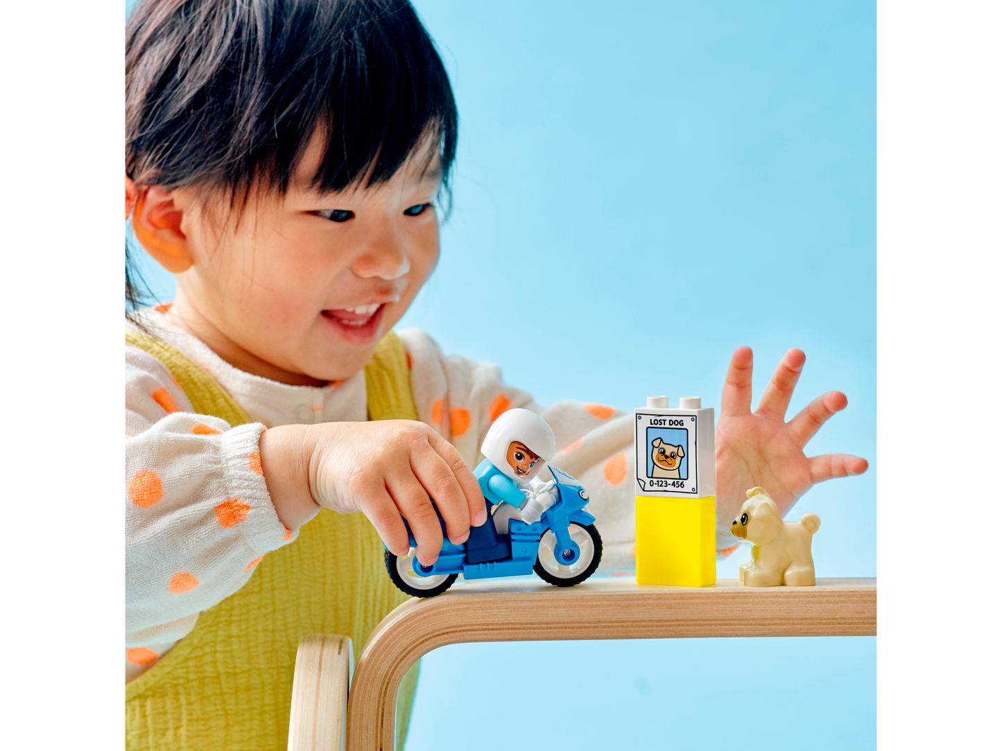 LEGO® DUPLO® – La moto de police