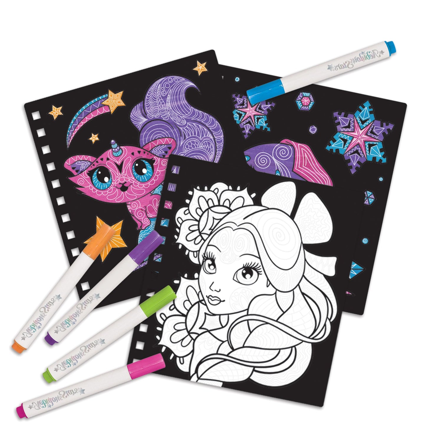 Carnet de croquis Nebulous Stars – Pages magiques en velours