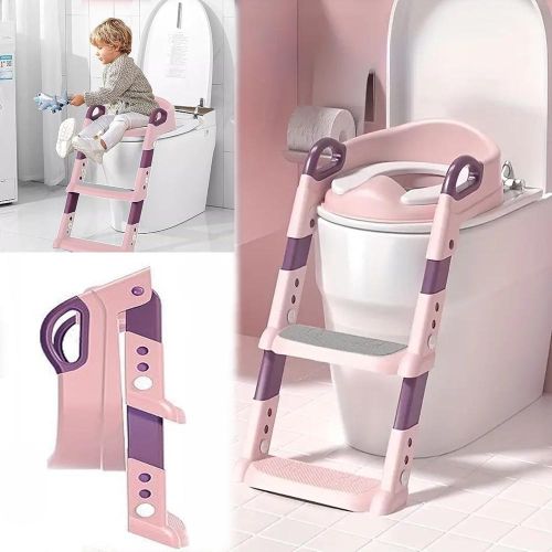 Chaise Toilette Pliable avec Escalier