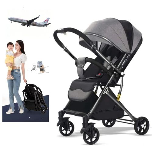 Baby Stroller Poussette Valise – Grise