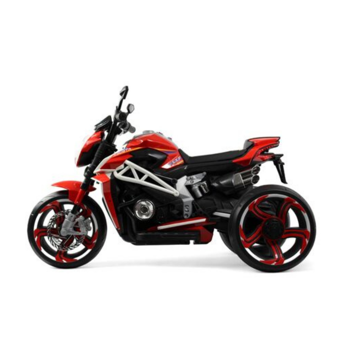 Moto électrique à 3 roues pour enfant – Avec lumières, sons & Bluetooth