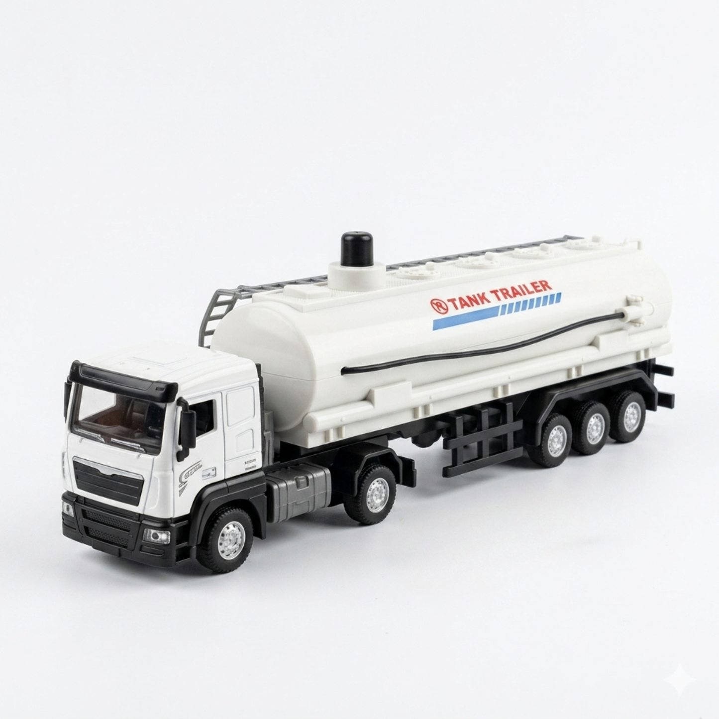 Camion Citerne Blanc – Tank Trailer – Alliage 1:32
