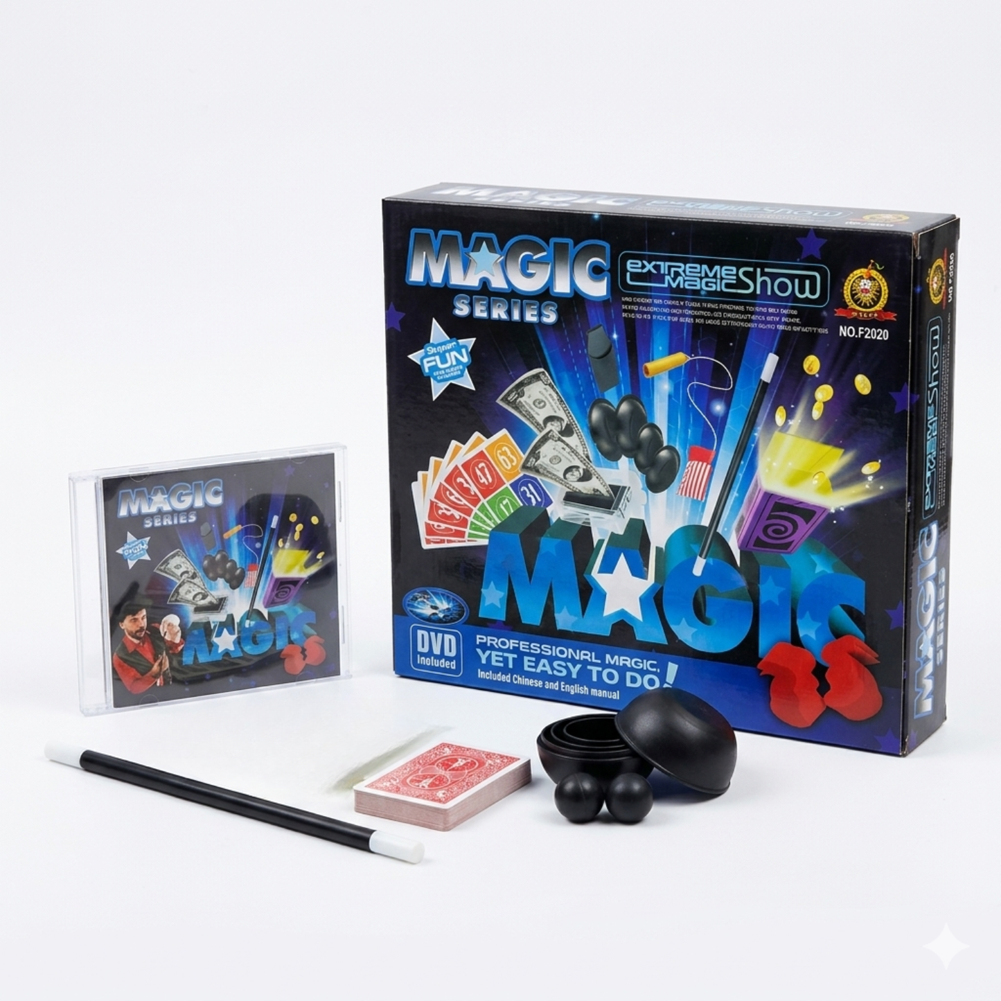 Kit de Magie Professionnel Magic Series – Extreme Magic Show