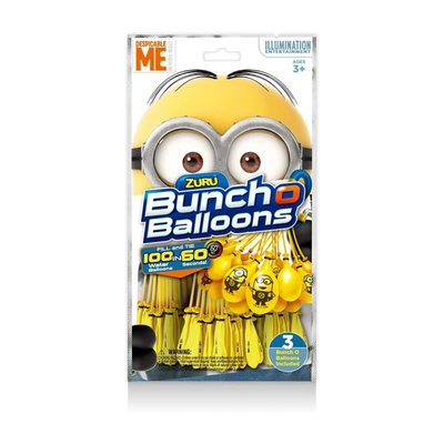 ZURU Bunch O Balloons Minions – Pack de 100 Ballons à Eau