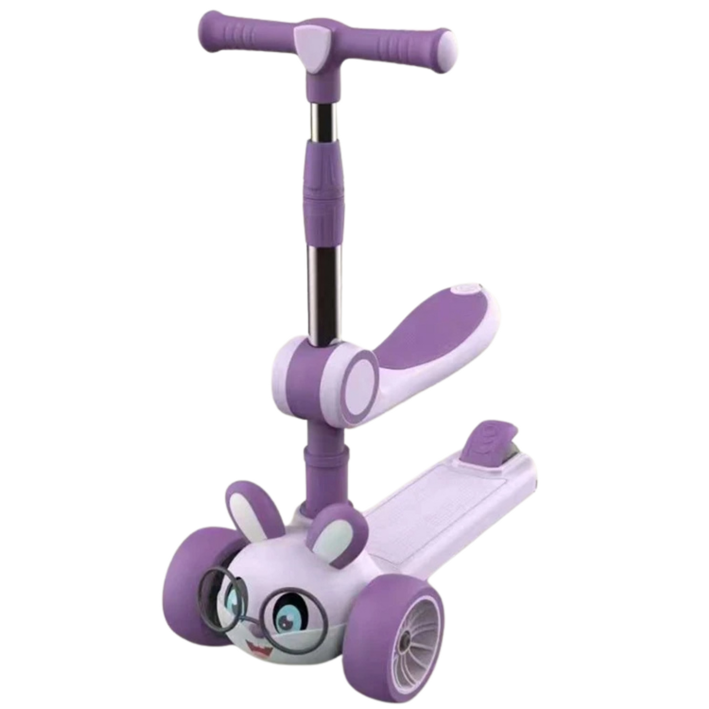 Trottinette Pliable et Portable en Forme de Lapin