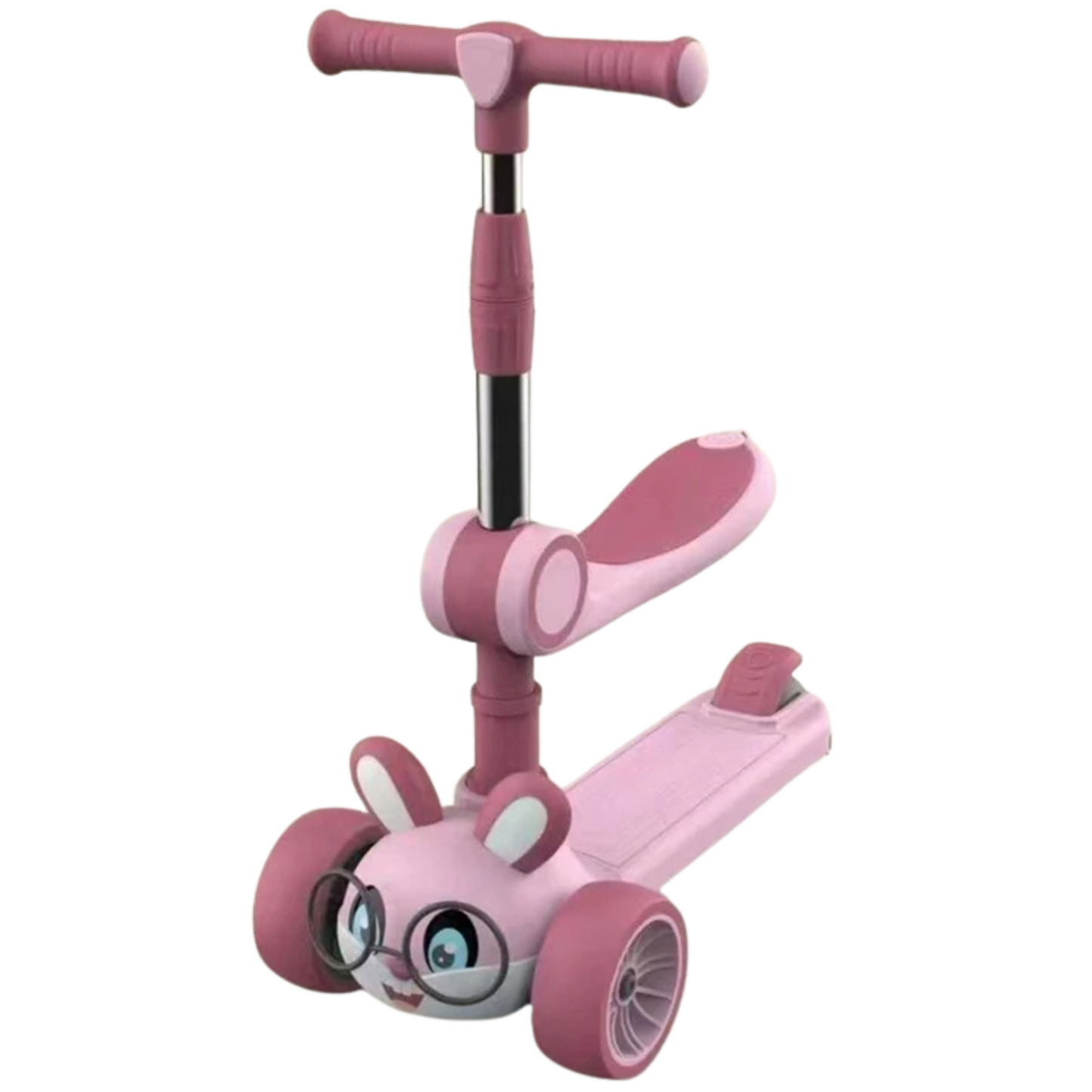 Trottinette Pliable et Portable en Forme de Lapin