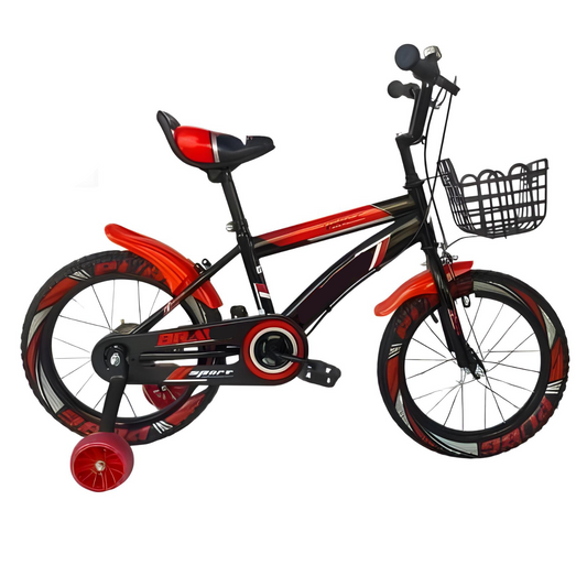 Vélo BMX Enfant – 12" et 16" – Avec Panier Avant – Pour Garçons et Filles