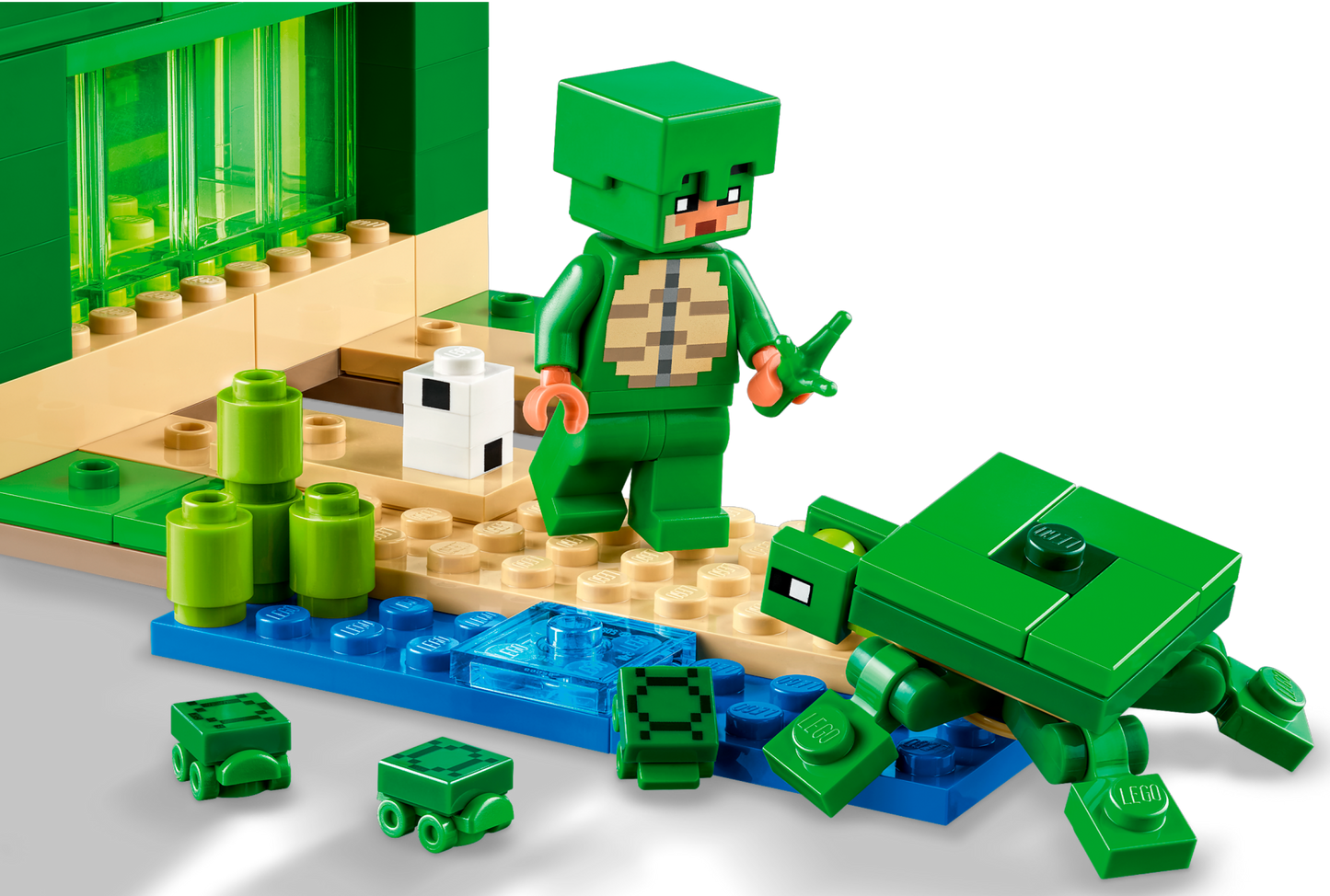 La maison de la plage de la tortue - LEGO® Minecraft®