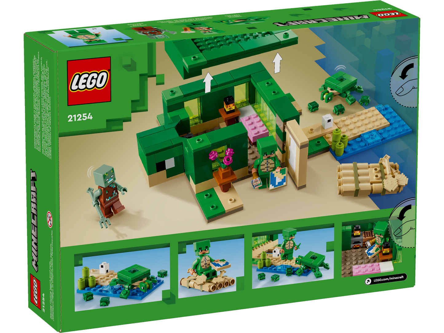 La maison de la plage de la tortue - LEGO® Minecraft®