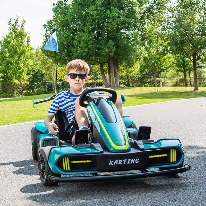 Kart Électrique Enfant 24V avec Télécommande – Fonction Drift, Enfants 5-15 Ans