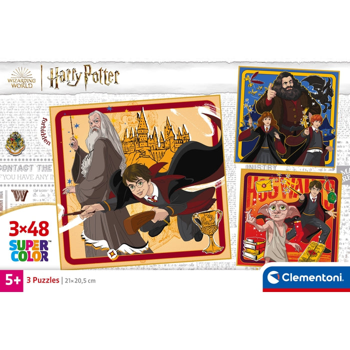 Puzzle Harry Potter – 3×48 pièces – Clementoni