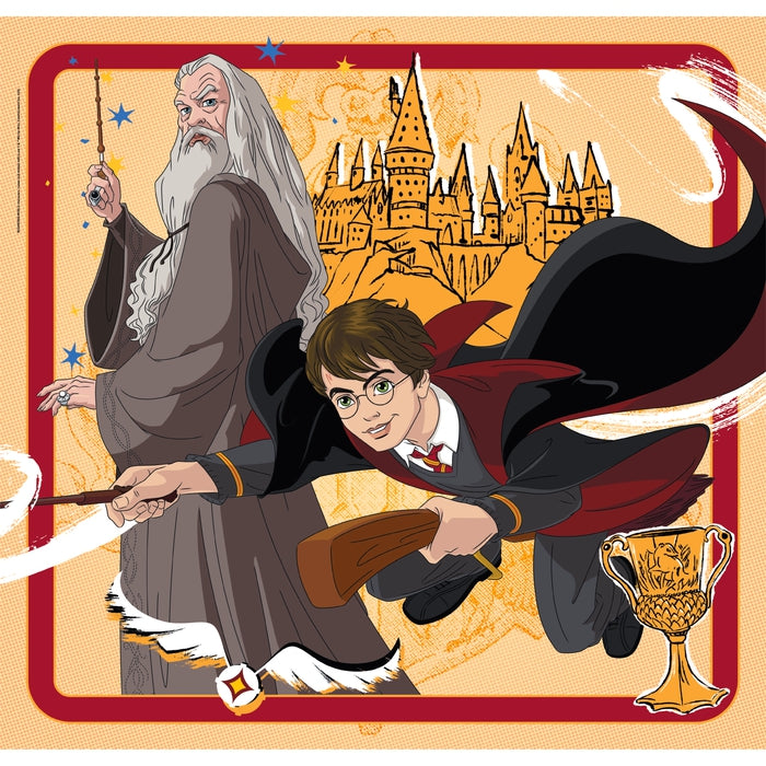 Puzzle Harry Potter – 3×48 pièces – Clementoni