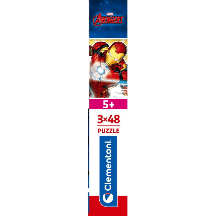 Puzzle Marvel Avengers – 3×48 pièces – Clementoni