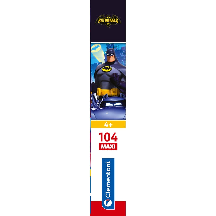 Puzzle Batwheels – 104 pièces – Clementoni