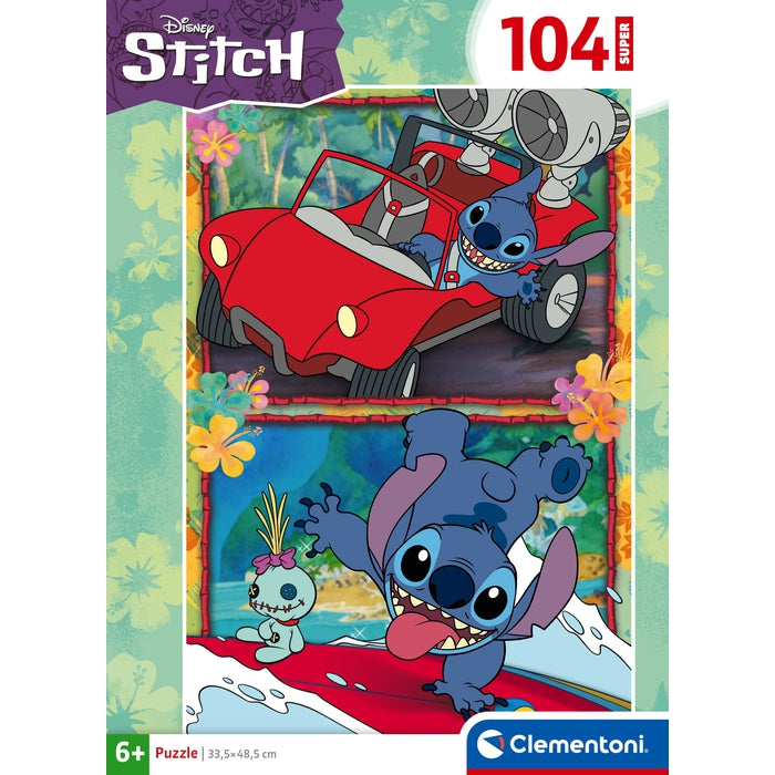 Puzzle Disney Stitch – 104 pièces – Clementoni
