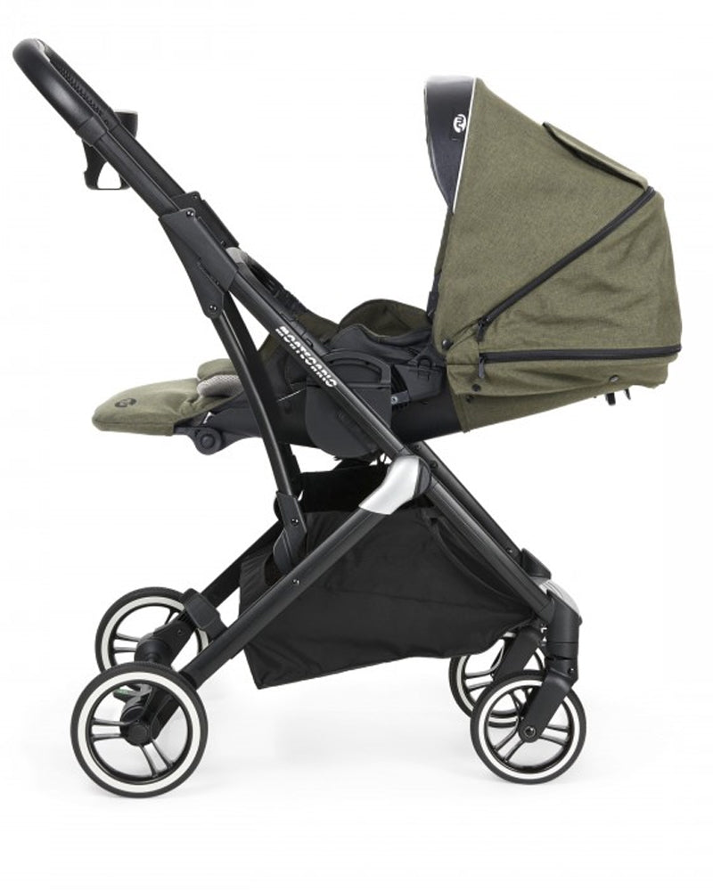 Poussette Monte-Carlo MS – Dossier inclinable, capote extensible, roues tout-terrain