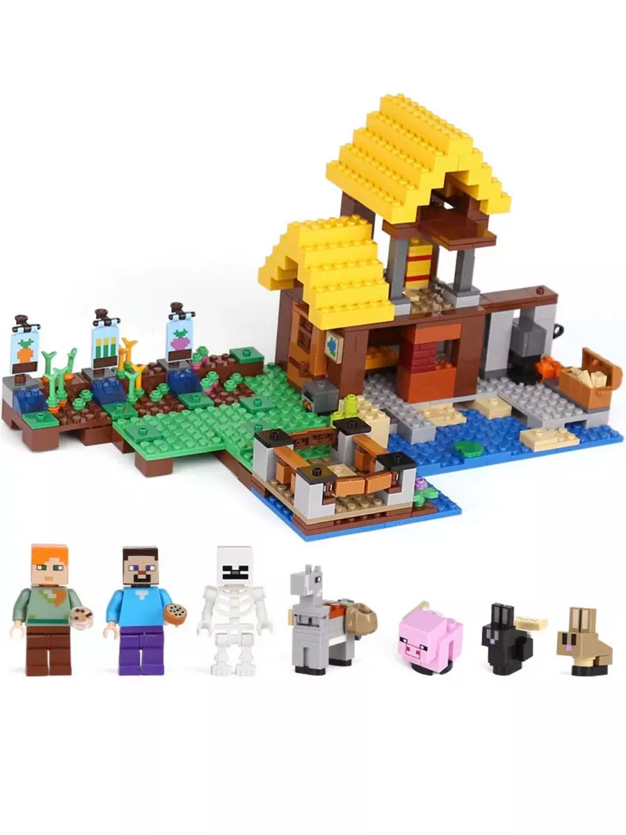 Minecraft Set de Construction Ferme Cottage – 840 Pièces