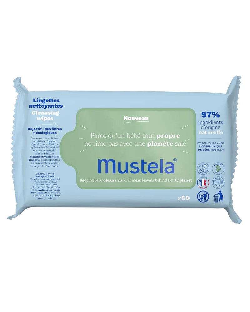 Lingettes à l'Avocat BIO - Mustela