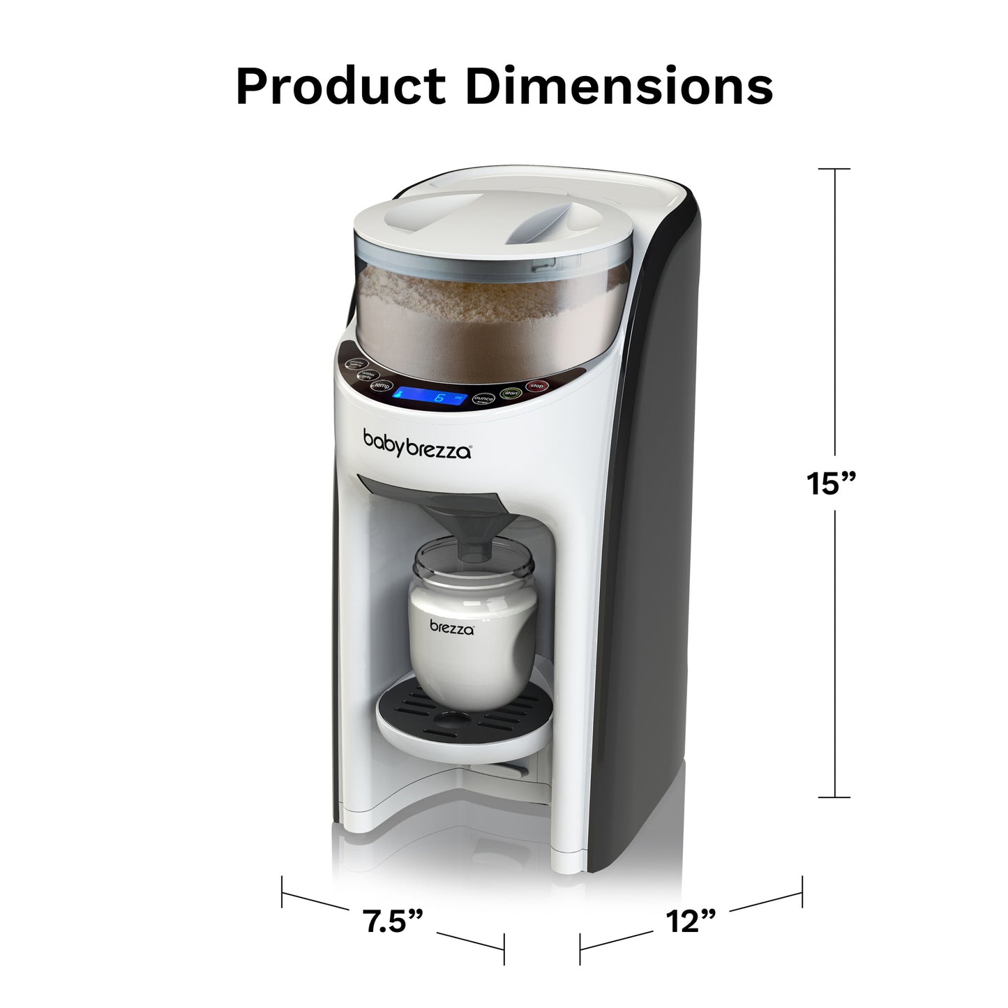 Babybrezza – Préparateur Automatique de Biberons – Blanc
