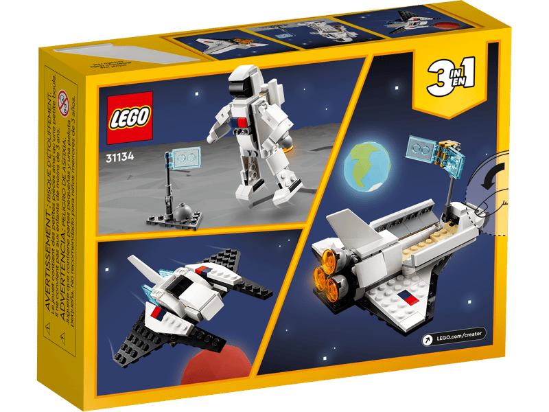 LEGO® Creator 3-en-1 31134 - La Navette Spatiale