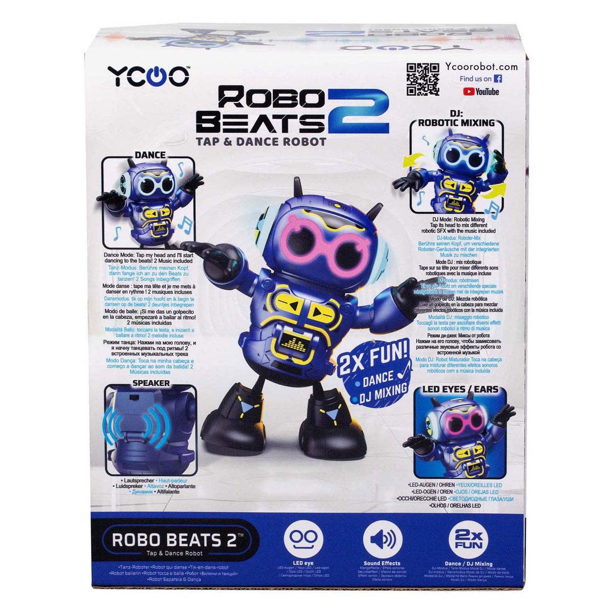 Robot Robo Beats 2 Silverlit - YCOO