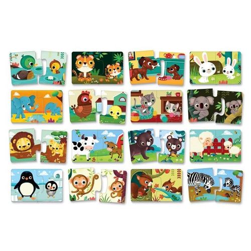 Les animaux et leur petit - Clementoni