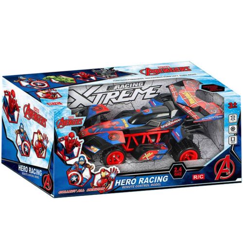 Voiture de course télécommandée Spider-Man - Avengers