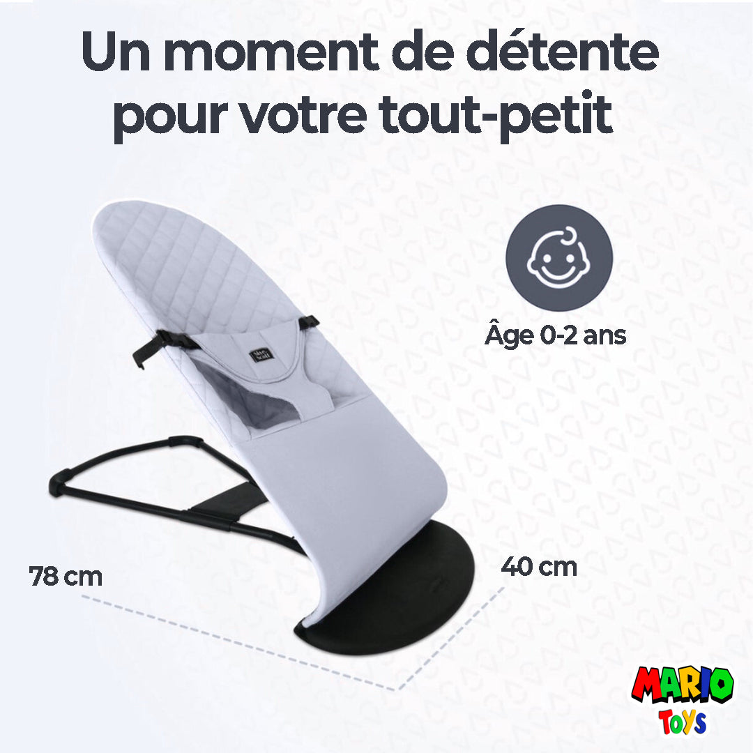 OHYOBABY Transat Baby Bouncer – Gris