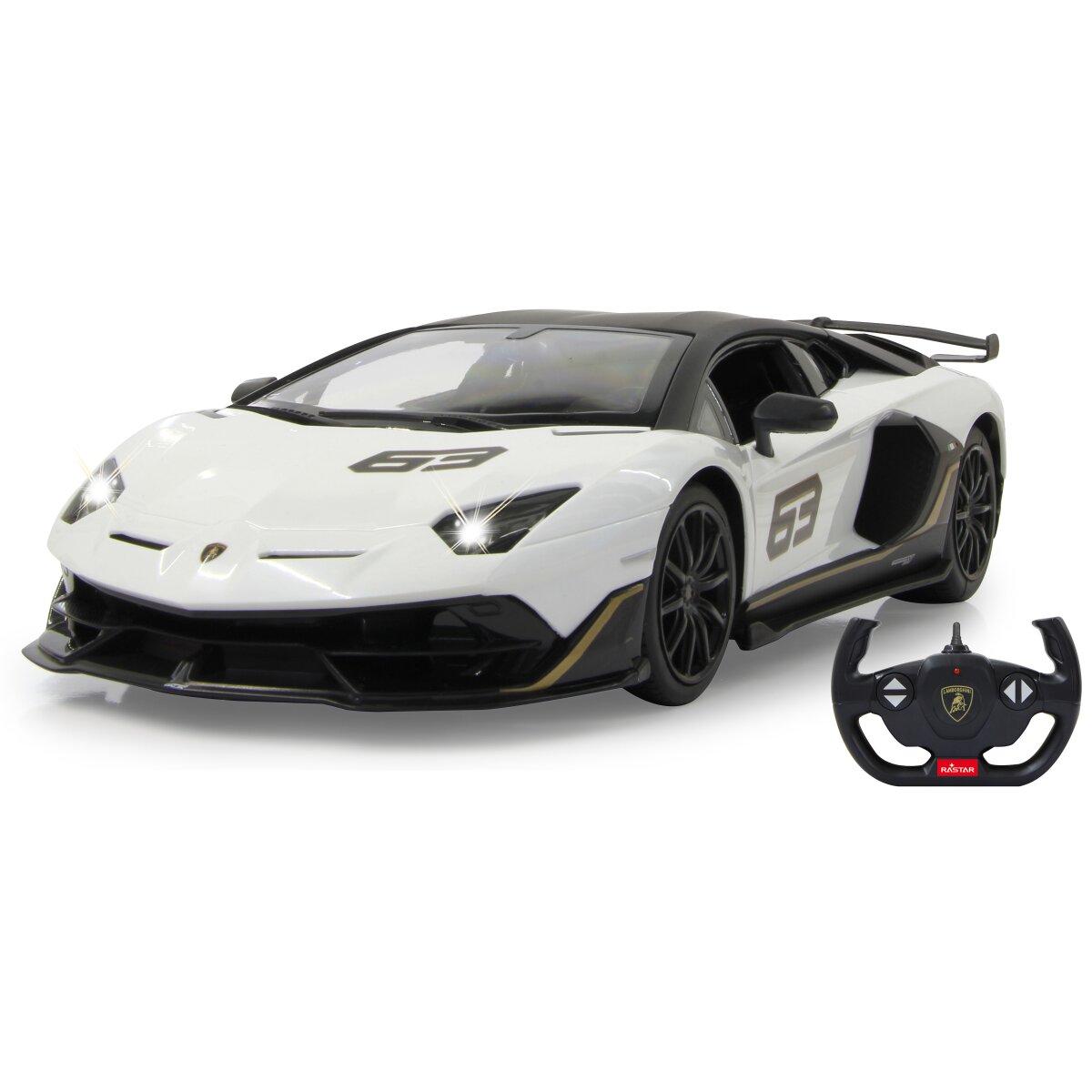 Lamborghini Aventador SVJ Performance 1:14 – Blanc (2,4GHz)