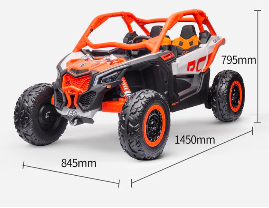 Buggy 2 Places Électrique pour Enfants 24V