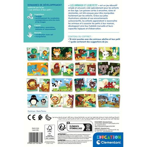 Les animaux et leur petit - Clementoni