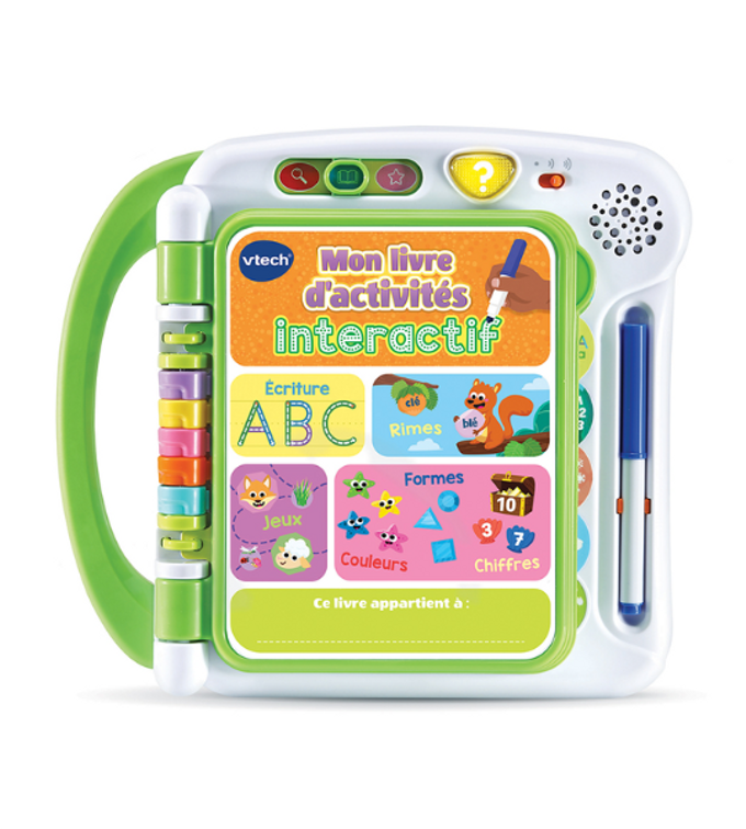 Mon Livre d’Activités Interactif : Apprentissage Ludique et Nomade - Vtech