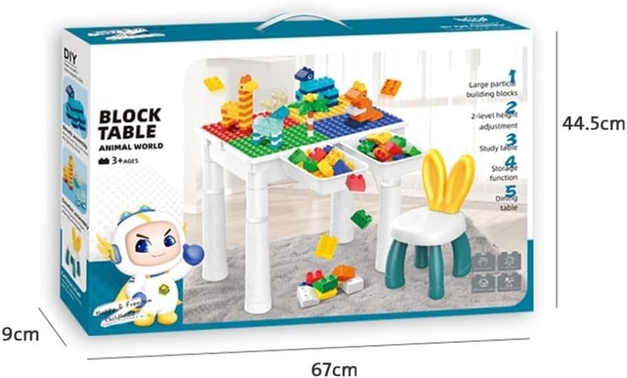Table de Construction Cubique pour Enfants