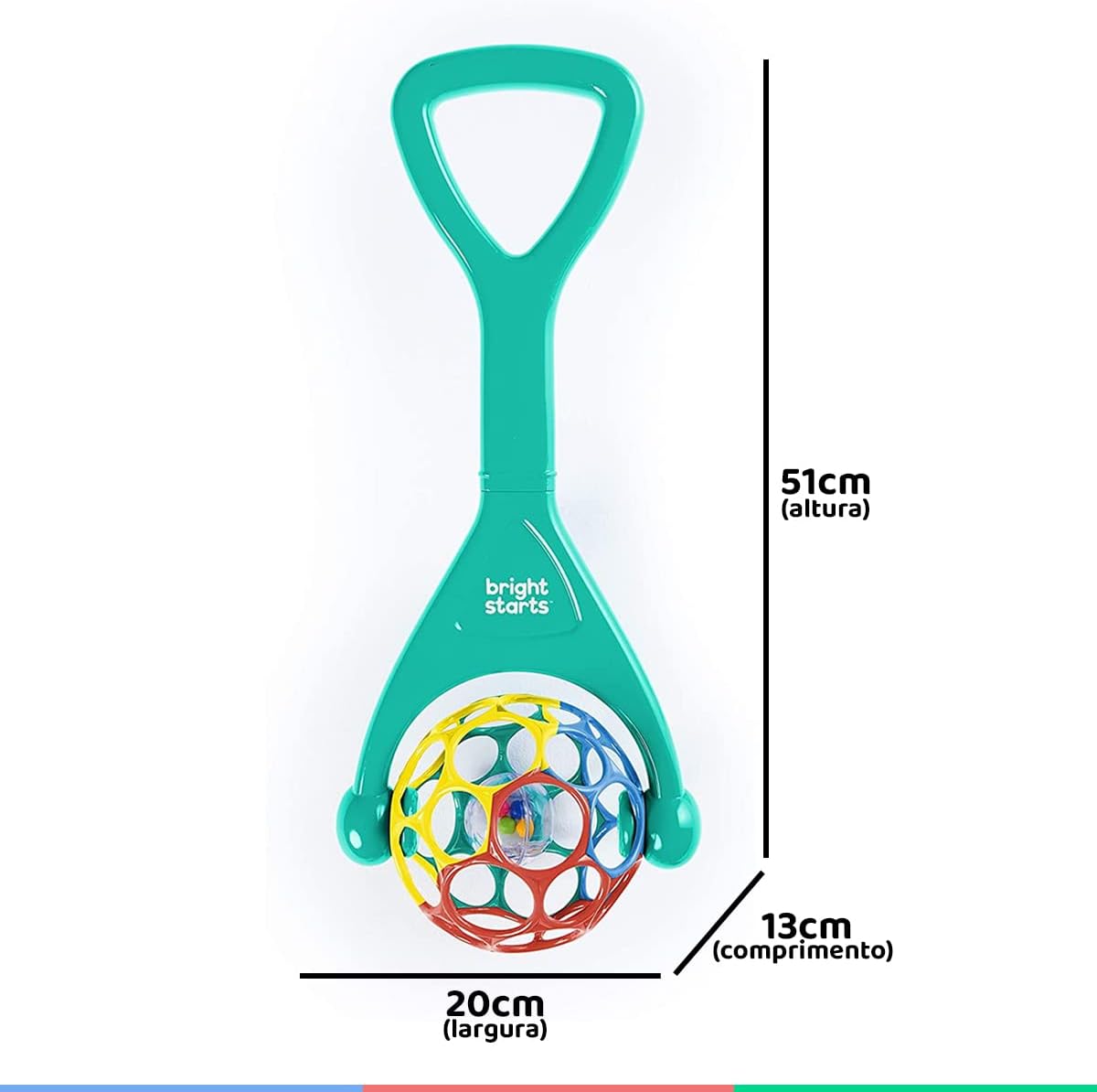 Bright Starts – Jouet Roller 2-en-1
