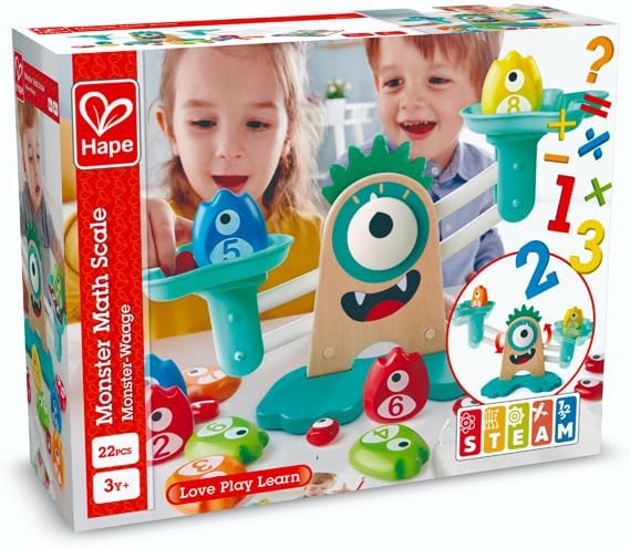 Jeu Mathématiques et Équilibre “Famille des Monstres” - Hape