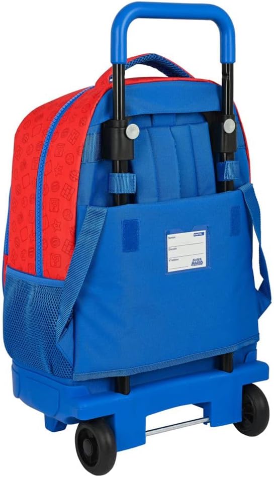 Cartable Super Mario Avec Roues compactes Amovibles