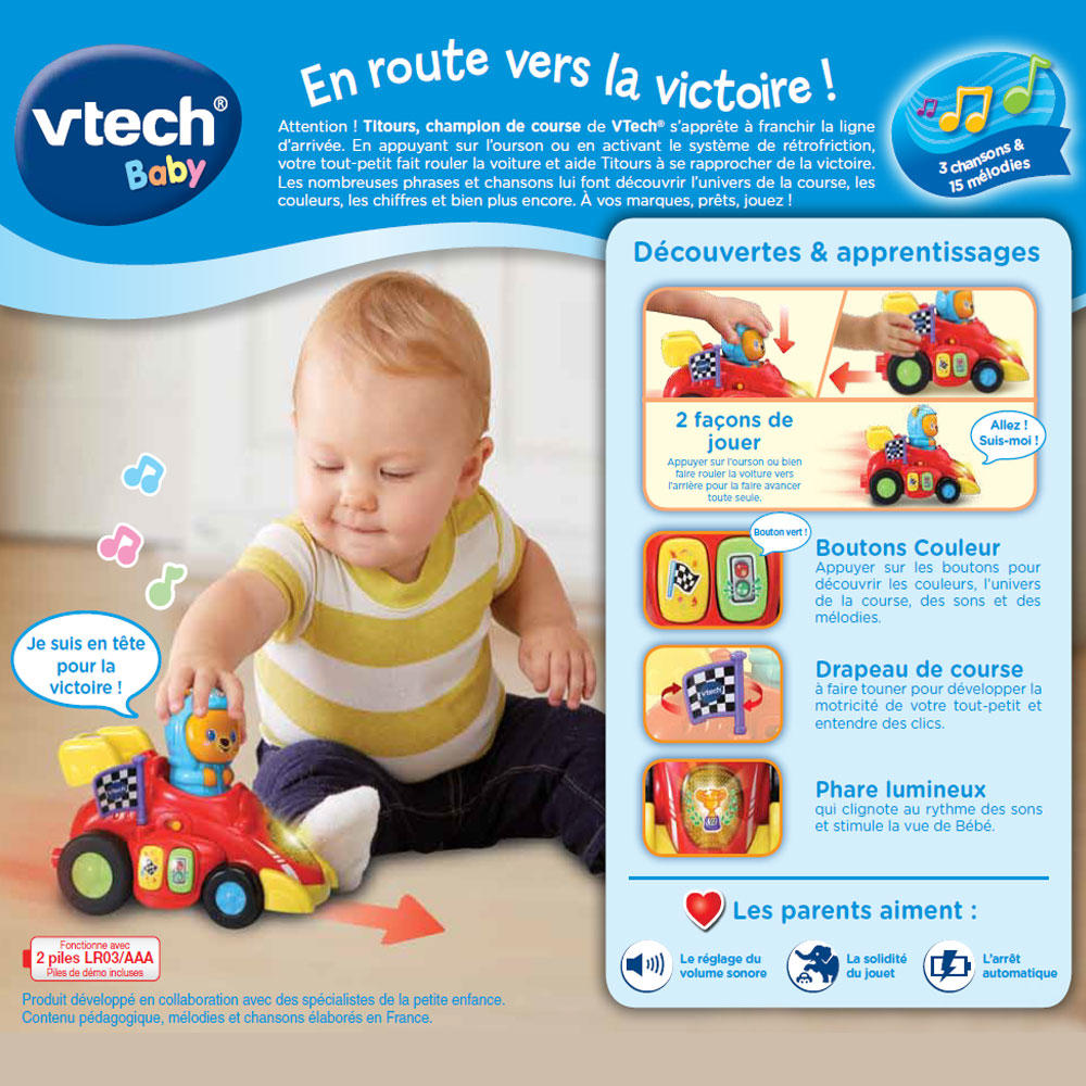 Titours, Champion de Course VTech