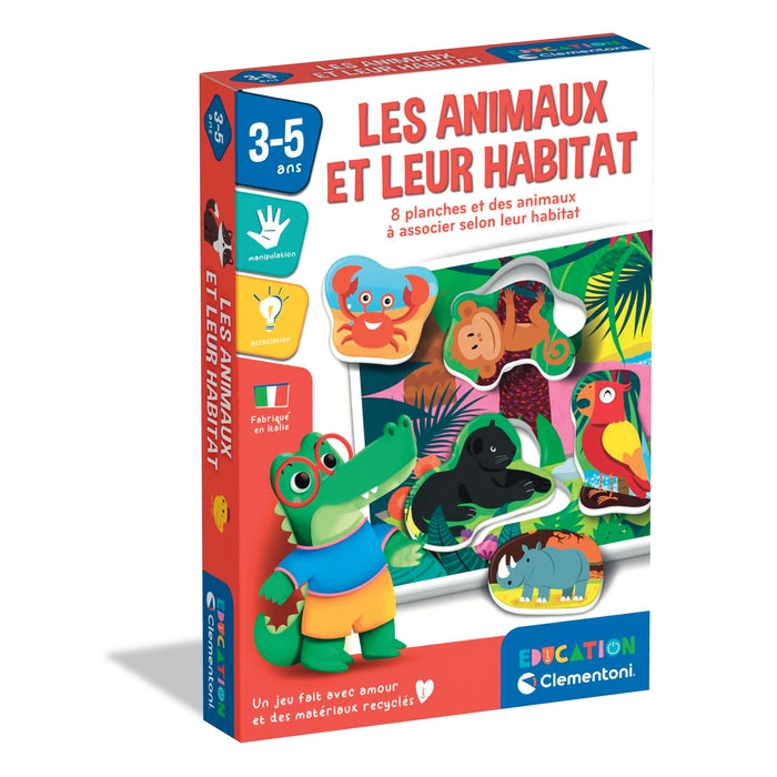 Les animaux et leur habitat – Clementoni