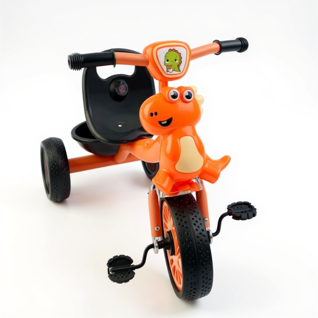 Tricycle Évolutif pour Enfant avec Figurine Dinosaure