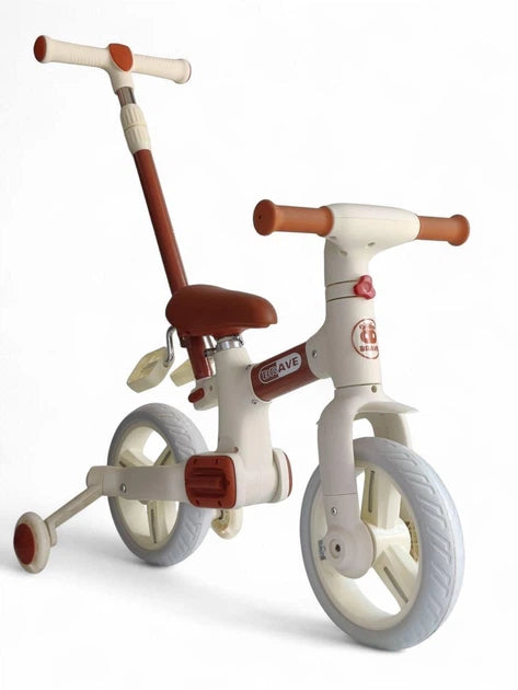 Push & Ride Tricycle – Marron