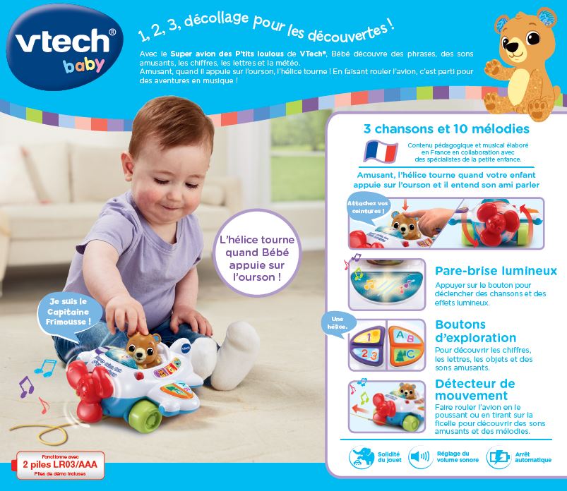Super Avion des P'tits Loulous VTech