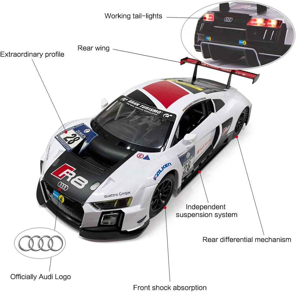 Voiture radiocommandée Audi R8 Performance (1:14) – Rastar